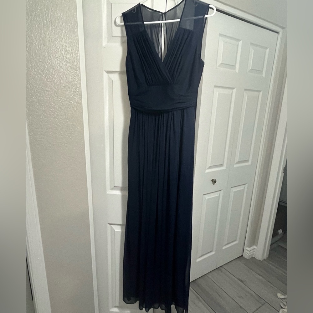 Midnight Blue Alfred Sung Gown